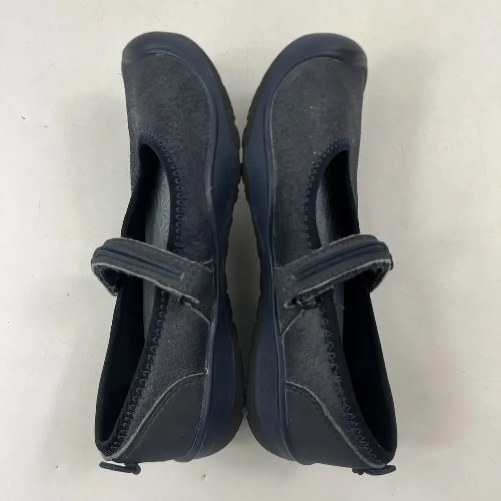 Keen Girls Moxie Mary Jane Shoes Size 12 Black Hook Loop Strap Comfort Outdoor